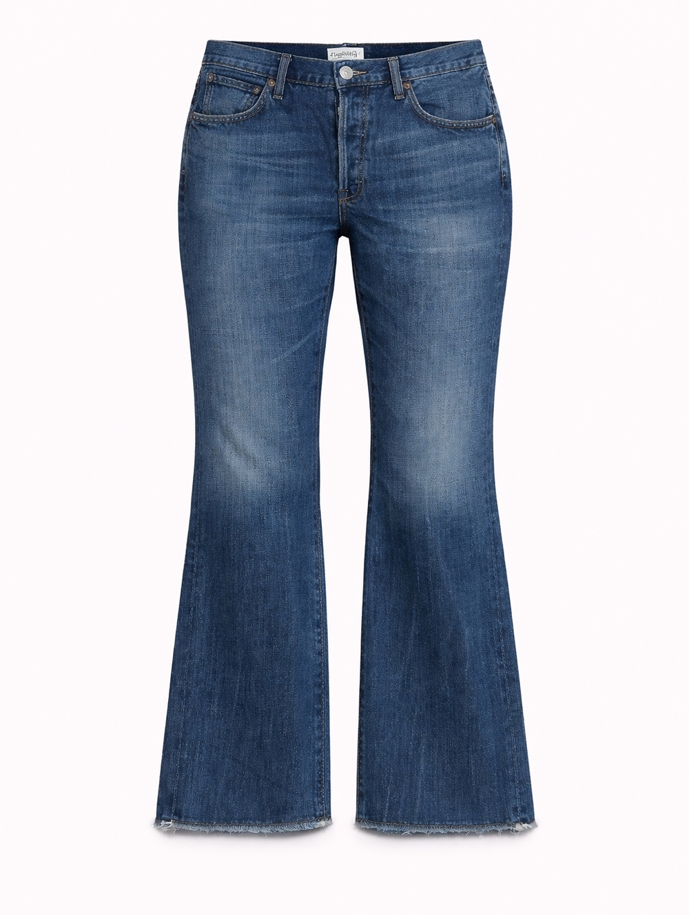 Citizens Of Humanity Womens Dark Blue Bootcut Jeans